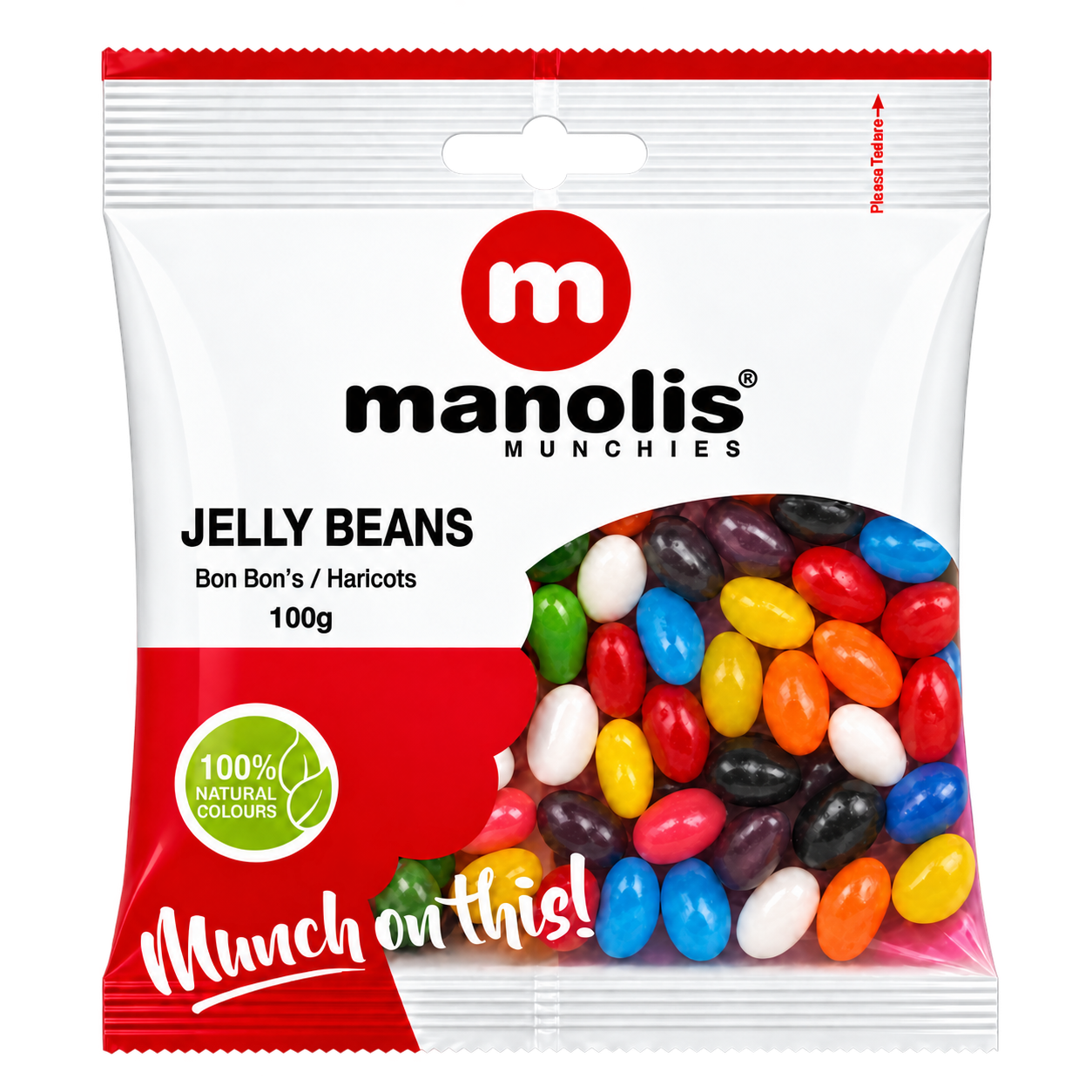 Manolis Jelly Beans 100 gram pack
